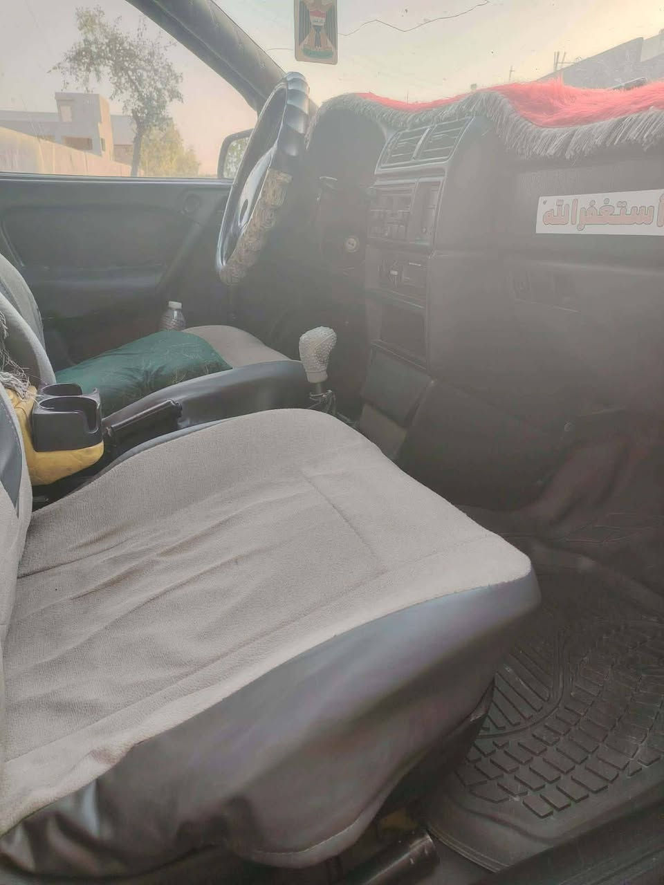 السلام عليكم اوبل فكتره حجم 20 موديل 91 محدث 95  رقم كركوك مشروع وطني دفتر بنزين بيها  صبغ جماليه فقط  السعر 45 بيه مجال مكان كركوك داقوق رقم الهاتف ***********
