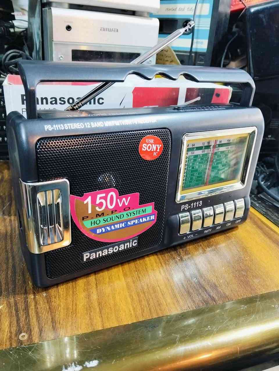 راديو بأنسونك
استيراد العراق التسعينات 
جهاز جديد بالكارتون غير مستخدم 
الجهاز متعدد الموجات 12 موجه 
صوت عالي ونقي 
يعمل كهرباء وباتري كبير عدد 3 
يوجد فديو بالمنشور يوضح التشغيل 
للحجز المراسله على الخاص


**إذا كنت صاحب هذا الإعلان وتريد حذفه لأي سبب، رجاءا أرسل رسالة إلى الدعم الفني**