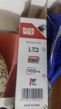 شباب شاشه كيمنك بلاك وولف 165 hz  1080 p 1ms 150 الف  24 انتش 07710138...