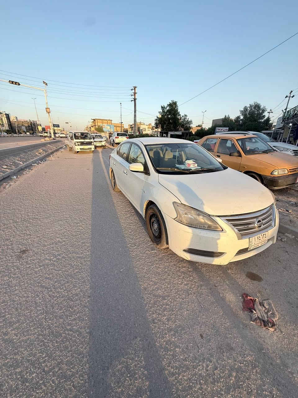 نيسان سنترا
موديل 2021 خليجي
او ضربته باب او چاملغ خلفي جهة السايق
معوقين بعدله سنتين او تصير حرى
مكينه كير او حداديه مكفولات 
السعر 85. 
الرقم ***********
