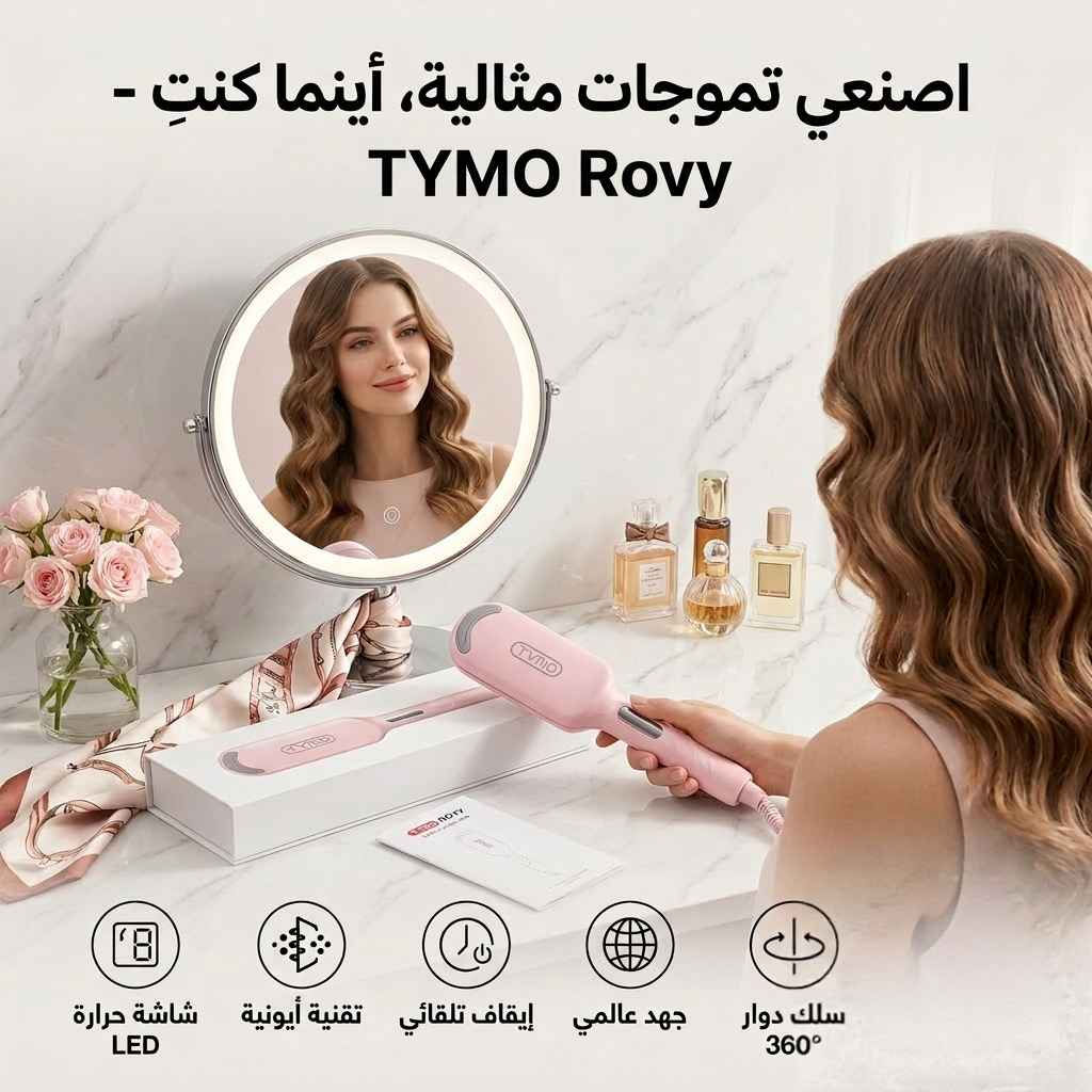 بريطاني أصلي 🔥 

تموجات مثالية: تصميم احترافي لعمل "الويفي" بسهولة وسرعة.

حماية قصوى: أسطوانة سيراميك وتقنية أيونية لتقليل الهيشان ومنع ضرر الحرارة.

تسخين ذكي: تقنية PTC لتسخين سريع جداً مع شاشة LED للتحكم بالحرارة.

أمان عالي: خاصية الإيقاف التلقائي بعد 30 دقيقة وتصميم خارجي عازل للحرارة.

مثالي للسفر: حجم مدمج، سلك دوار 360 درجة، ويعمل بجهد كهربائي عالمي. المحاويل, بابل


**إذا كنت صاحب هذا الإعلان وتريد حذفه لأي سبب، رجاءا أرسل رسالة إلى الدعم الفني**