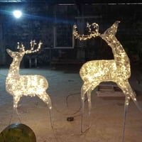 غزلان مضيئة • ١٫٥م×٧٠سم • ٢م×١م