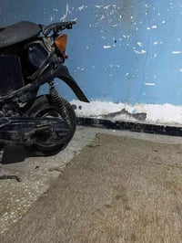 دراجه • بدون كفرات • كوم حديد