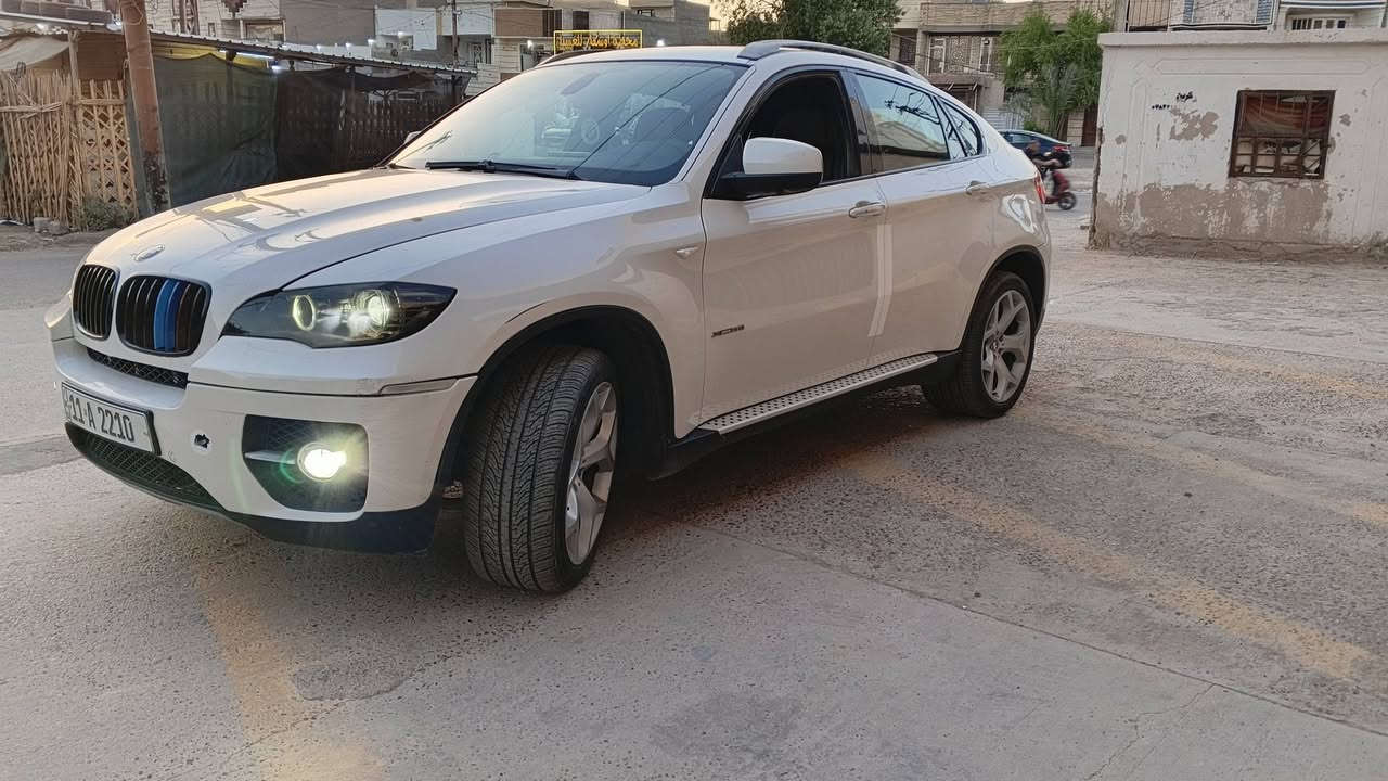 BMW X6 2009 خليجي فول الفول محرك 6 سلندر توين توربو المرغوب ماشيه 109 الف كيلو مكانها بغداد الاسكان ترايك من زاخو للفاو السعر (138) غير قابل للتفاوض للتفاصيل (***********)
