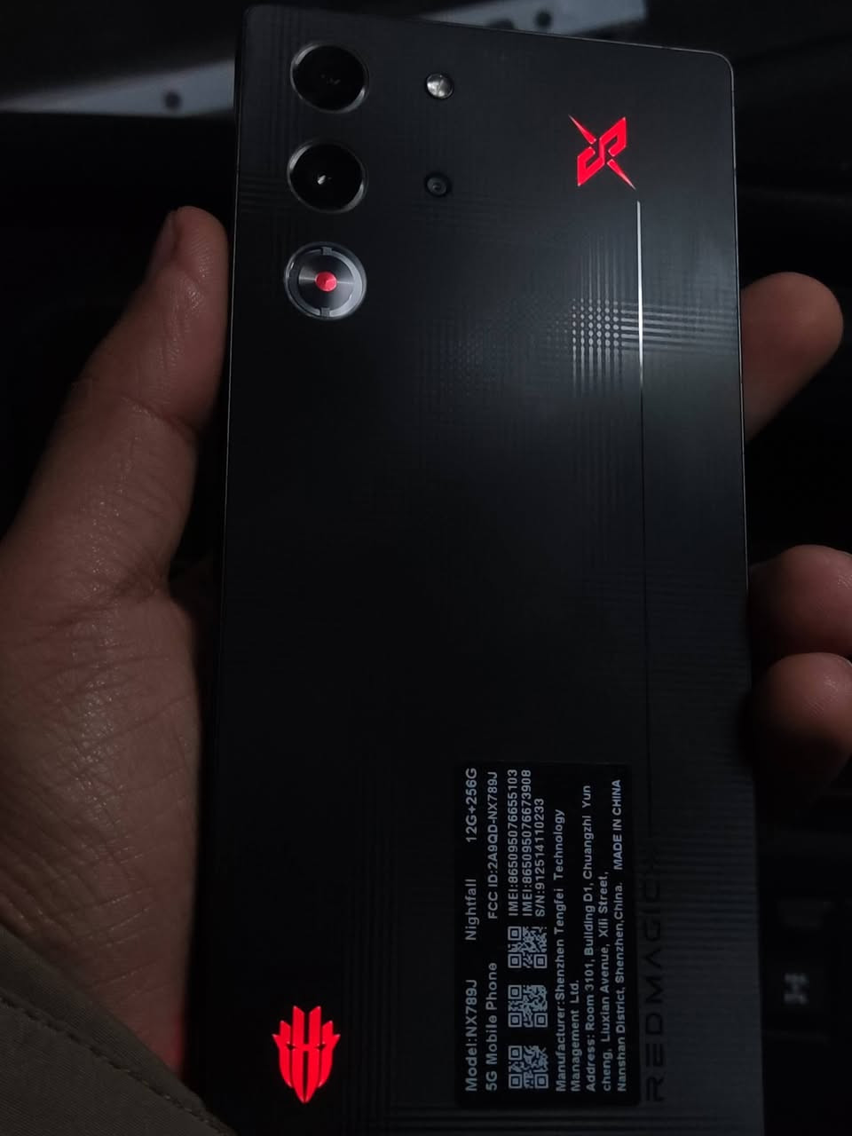 Redmagic 10 S pro
ريد ماجك 10 اس برو  اخر اصدار

نسخة عالمية

نظافه 99

ذاكره 256/24g

شاشه AMOLED  144hz

بحجم 6.8 بوصه

معالج snapdragon 8 elite 

احدث واقوى معالج بالعالم حالياً

ببجي اعلى اعدادات 120فريم

كاميرا 50MP

بطاريه بسعة 7050ma

شاحن سريع 100w

نظافه الجهاز 100/99

ملحقات 

 سماعه هديه ويا تايب سي اصلي  شاحن كفر 

سعر 770 الف

بغداد  تواصل مراسلتي او

اتصال واتساب ***********
