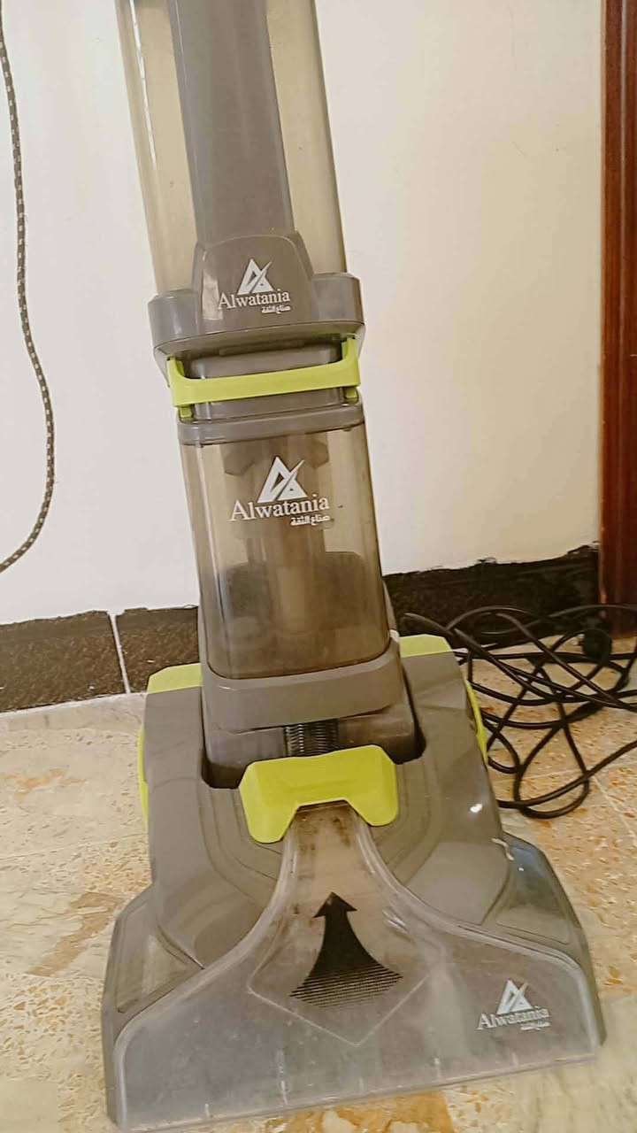 مكنسة لغسيل السجاد وغسل القنفات وطخم السيارات غسيل وتنشيف شركة الوطنية ضمانها بيها
استخدام قيلي جدا السعر 145وبيها مجال قليل للعلم اني ماخذها 180 قبل فتره والوصل والضمان موجود 
شغلها فول وشرط الفحص 
التواصل على الرقم ***********
العنوان حي الانتصار شارع 60 قرب اسواق الخضراء
