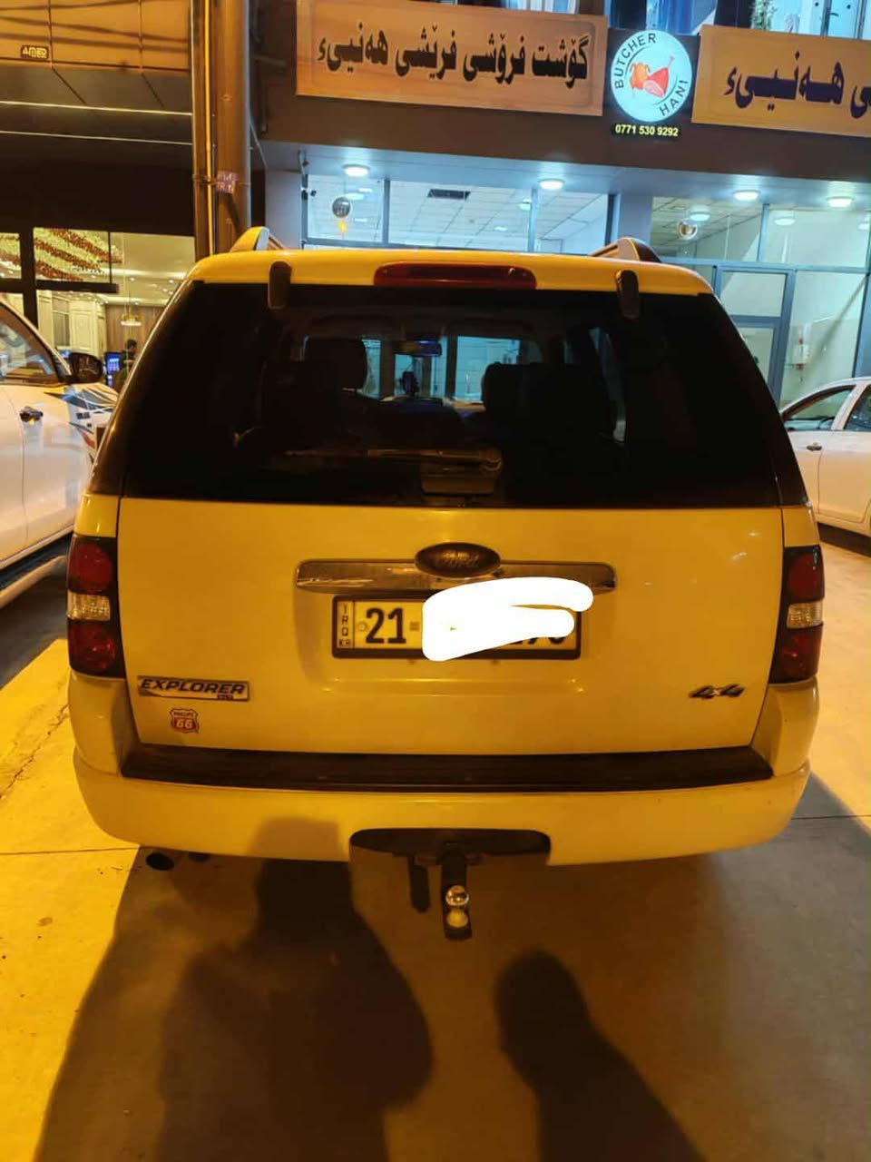 السلام عليكم
فورد اكسبلور رقم السليمانيه الجديد خمسه راكب لون أبيض موديل ٢٠٠٨بيها قطعتين ونص صبغ بدون دواخل والسونار موجود بالنشر للبيع ١١٠ وبيها مجال أو مراوس بفيوجن محرك ٢٥٠٠ وحسب الاتفاق والمعاينه مكان السياره السليمانيه

للاستفسار *********** واتساب
