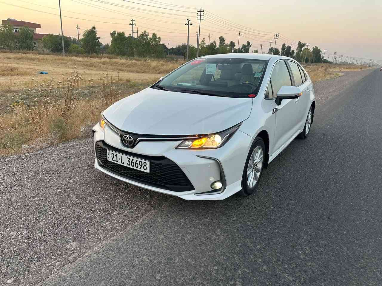 كورلا 2023 خليجي ساز SAS كلين كفالة عامه
ماشيه قليل . سونار مرفق گير محرك صدر تخم تاير سنويه كله جديد. 

تبريد قطعتين .اشاير مرايات . داخل لونين . رونات دجتل. 

بصمة . نظام ECO .

السعر 172$ . 

مكان السياره الحويجه - الحلوات 

*********** 

ملاحظه : بيع نقد فقط
