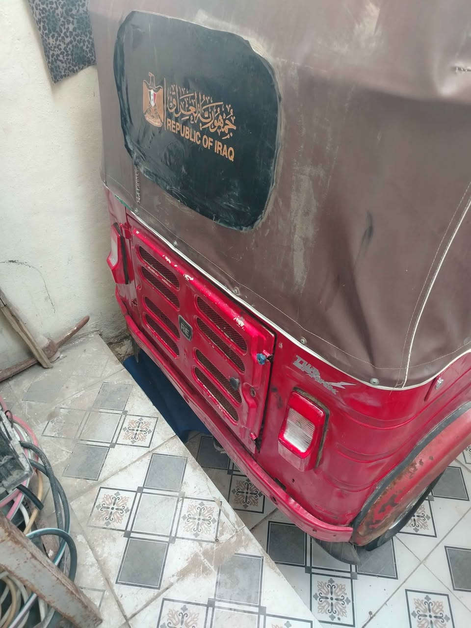 السلام وعليكم تكتك للبيع موديل ١٨ شهر ٢ كشر كدام عينك مكاني بغداد الدوره محرك تجفيت جديد عل سحك مابيه نقص ولا اخياس اوراق كامله ٧ابسمي تخم تاير جديد كهربائيات شغالة
***********واتساب السعر ٣٦٠٠ وبيه مجال حك الجيه بغداد, العراق
