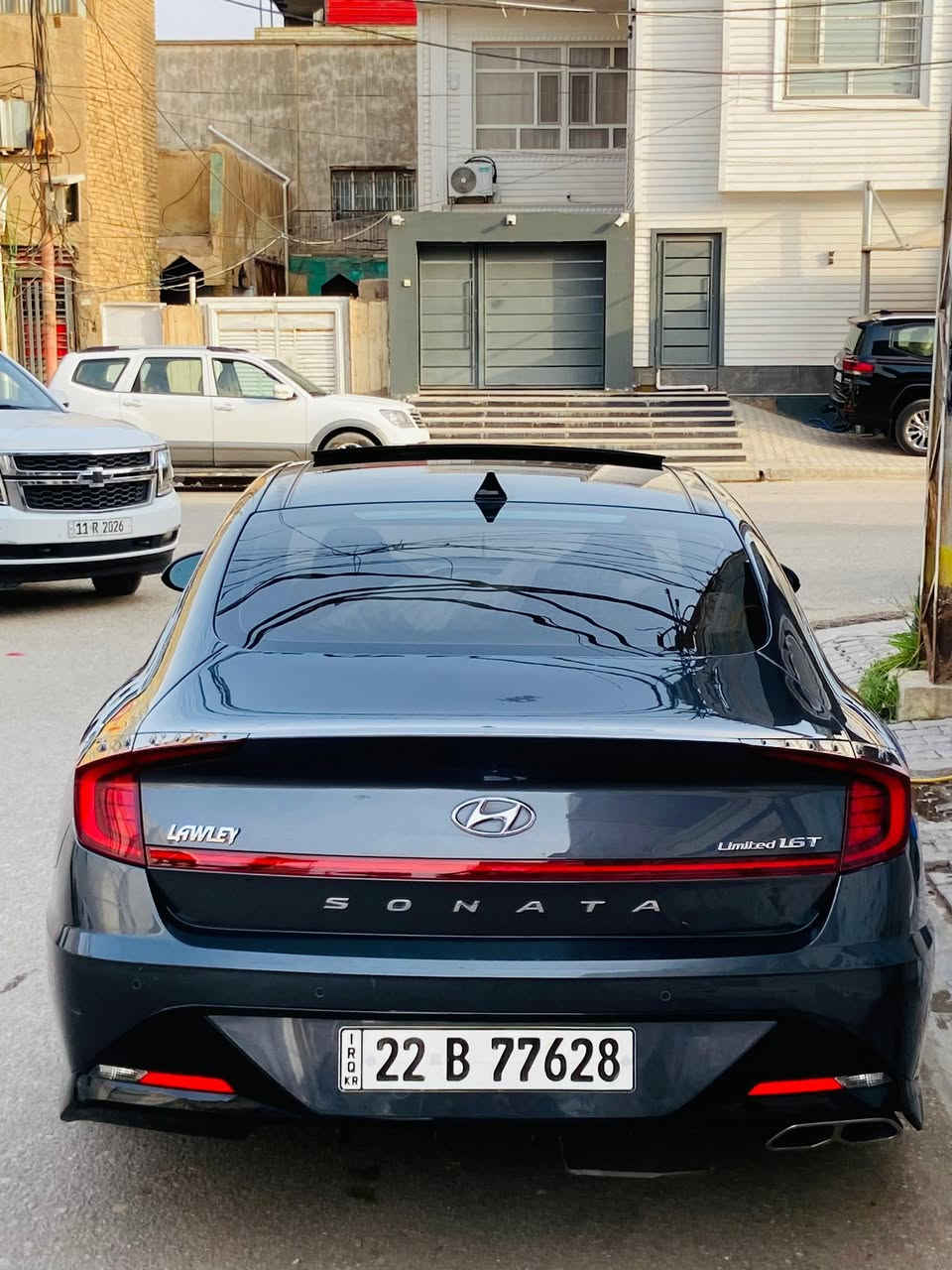 سوناتا 2021 فول 1/1 لمتد 

السياره اوتو بارك اعلى فئة 

 ايرباكات كلها سليمه قطعه وحده صبغ فقط بنيد وبارد ب جاملغ

محرك 1.6 تيربو 

مواصفات 

بصمة 

تشغيل عن بعد 

ترحيب عند الاقتراب 

اوتو بارك عن طريق الريمونت 

لد امامي خلفي 

بانوراما سقف 

اشاير مري 

نقط عمياء 

حساسات 360 

كامرات عدد 5 محيطيه 

سستم صوت Bose

دفيوزر رياضي بلادي 

ويل كب بلاد اصل 

قطعتين تبريد 

كشنات جلد مع كهرباء 

تدفئة وتبريد كشنات 

خزن وصعيات مقاعد عدد 2 

اوتو هولد 

كير دكم 

شحن لاسلكي 

شاشة حجم كبير 

شاشه تبريد منفصل 

عدادات ديجتل متغير 

كامرات جانبيه مع الاشاره 

تحديد مسار 

سايد بريك اوتو 

فول تحكم ستيرن 

فول قياده ذاتيه 

رادارات امامي خلفي جانبي 

تعتيم تلقائي مرايه داخليه 

عنوان : النجف

استفسار :***********
