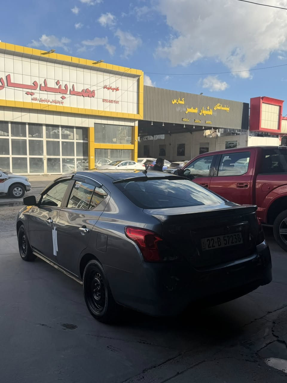 سلام عليكم نيسان فيرسا للبيع و مراوس
موديل ٢٠١٩ بدون سبوخ بيها مكانات بارد صغيرة 
گير محرك كهربائي كل بشرط تبريد صدر عداديه شرط
ماشي ١١٣ سياره جديده ماشالله بل📦
سحر:٩٤ مجال قليل 💸
مكان 🚘 اربيل 
*********** واتساب 📞
