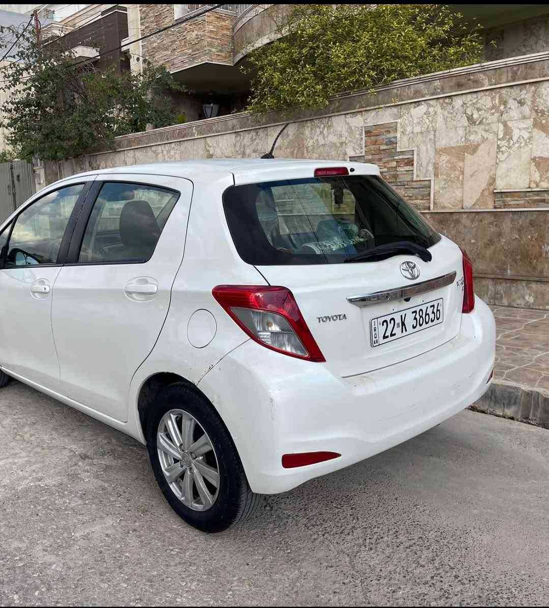 تويوتا يارس موديل 2014 خليجية مكينه بچوك 
سيارة ملاحظه دوو پارچه صبغ رقم أربيل بسمي  
رقم الهاتف *********** أربيل, العراق
