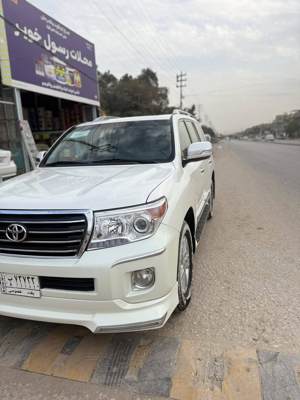 لاندكروز موديل ٢٠١٢ مكفولة كفالة عامة بريم فول مواصفات  مكينة بلادية ما مفتوح برغي بيها كير حدادية تخم تاير كله جديد بدون خطه السيارة جاهزه وكلها عل البلاد للاستفسار *********** مكان السيارة النجف السعر اتصل وسهله انشالله
