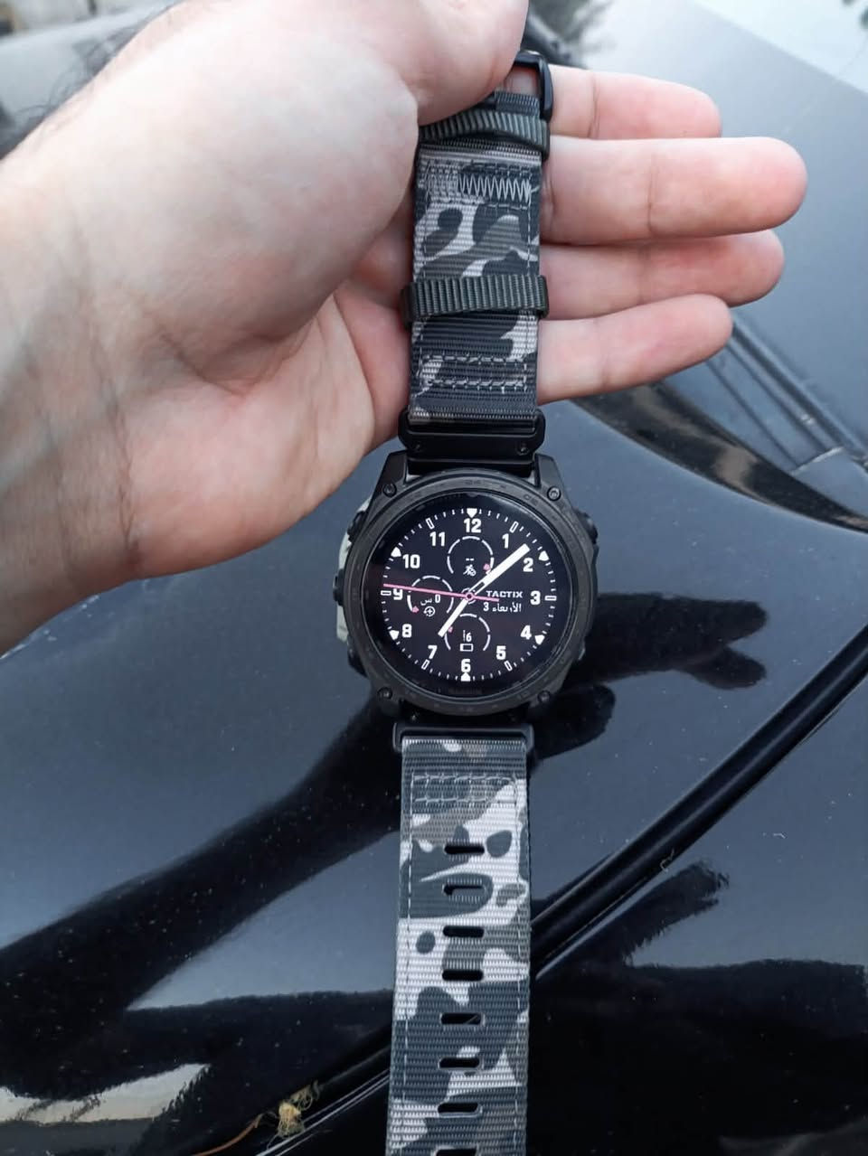 متوفر الان ساعة Garmin Tactix 8 saph solar 51 mm elite Titanium
اعلى فئة في Tactix 8 مستخدم اسبوع فقط مع ضمان سنة استبدال #tactix8 #garmin #جارمن #ساعات_عسكرية 

متوفر الان لدينا في متجر ساعات كارمن  

متخصص ببيع ساعات كارمن واجهزة الملاحة في العراق للحجز والاستفسار خاص او واتساب ***********
