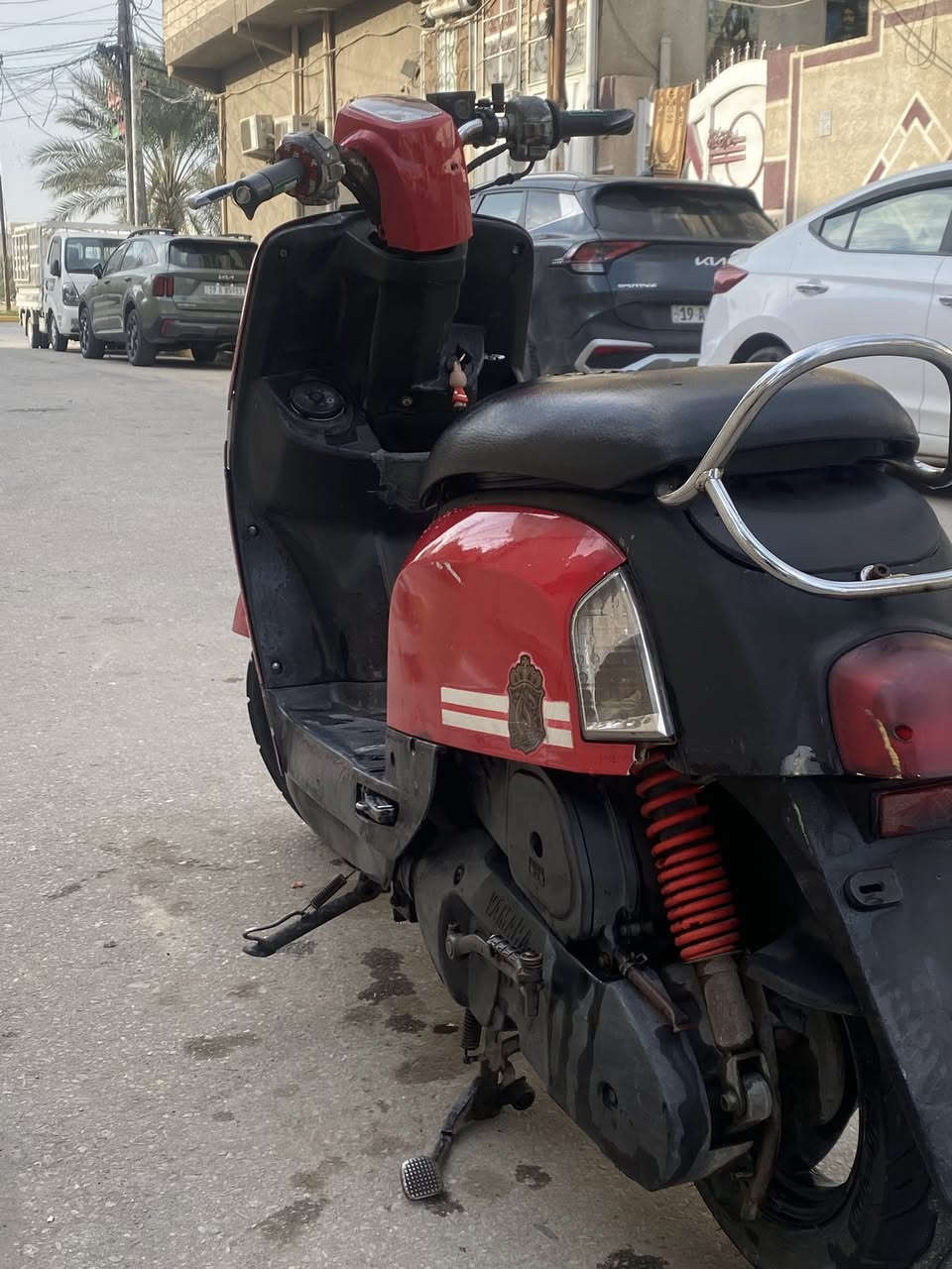 السلام عليكم دراجه بوليس . مكينه تخبل مقفوله ع80 دراجه تجي تفحصه ب ايدك كلش حلوه و نضيفه سلف رياضي لون ازرك الدراجه نقصهه تاير امامي الـسعر 700 و بيهه مجال حك جيتك المكان كربلاء حي النصر .. ***********
