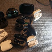 شلعة ايربودات • ١٢ قطعة • شغّال وفحم وكفر