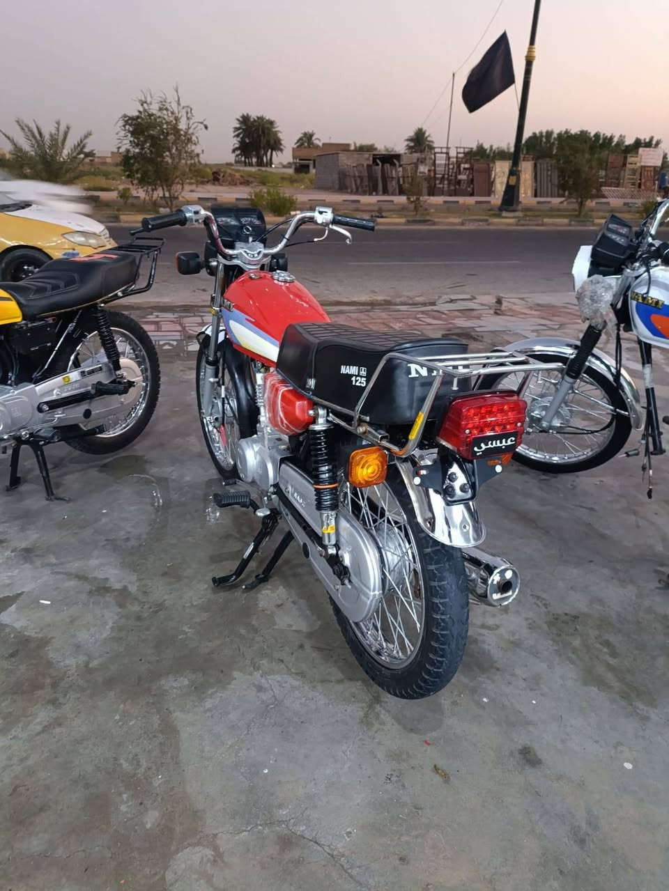 السلام عليكم البيع  دراجه 
 2016 معمره مكينه نامه اصلي
أوراق  اصولي السعر 800وبيه مجال
التصال*********** 
مكلف بلنشر  العنوان واسط الحرار
