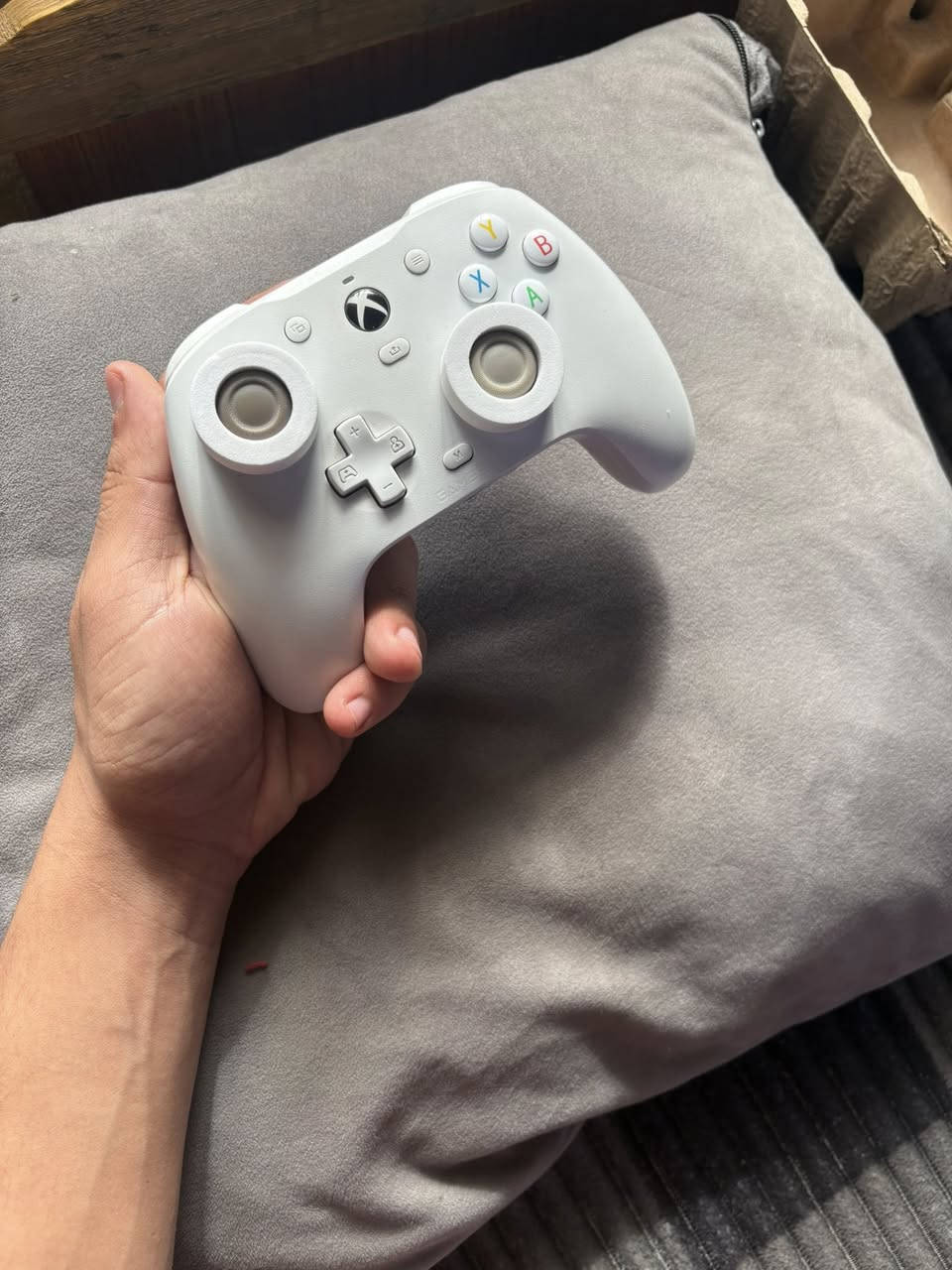 كنترولر GameSir G7 SE أصلي للبيع 🎮
الحالة: نظيف جدًا (استعمال خفيف) يشتغل على Xbox + PC كل الأزرار شغالة 100% بدون مشاكل تصميم مريح وثابت باللعب

🎁 وياها كود Game Pass شهر كامل

السعر: قيم واخذ باليرضي الله

بغداد شارع الصناعة


**إذا كنت صاحب هذا الإعلان وتريد حذفه لأي سبب، رجاءا أرسل رسالة إلى الدعم الفني**