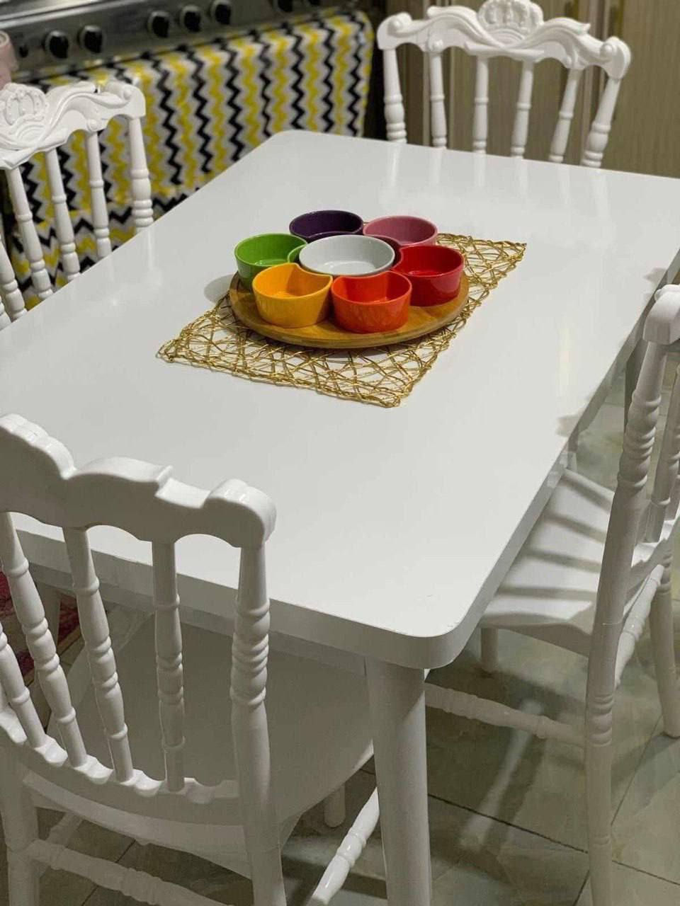 #ميز طعام ٦ كرسي
السعر 175الف
 

#ميز طعام ٤ كرسي

 السعر 155الف

سطح خشب ارجل حديد
كراسي عظم عاج
✨⭐️✨⭐️✨

قياس 

120*70 سم.
توصيل جميع محافظات العراق للحجز والأستفسار التواصل مع الصفحة الرئيسية او الأتصال على الرقم *********** واتساب
