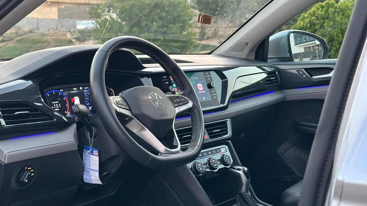 Volkswagen Taos 2024 Sel Premium
سەیارەکی زۆر جوان زۆر خاوێن قەپات مواسەفات

دەبل ئەکسل - بەسمە - شەغال - پانۆراما - ٨ سەماعە beats و ئەمپلیفایەر و subwoofer - کامیرە - هەساس پشت - رادار ٣٦٠ - ئاوێنە هیتەر - ئاوێنەی دواوە تاریدەبێ بە شەو لەگەل گلۆپ - wireless carplay - ناو لید ١٠ رەنگ - گلۆپ پشتو پێش و چەمبەر لید - فوول ئوتو - کوشن کارەبا و گەرم و سارد - شاشە گەورە - ٧ مۆدی لیخورین - wireless charger - تەبرید مەرکەزی و dual - کوشن ٢ رەنگ - ئۆتۆ درایڤ - خەتی جادە - گێچ ئەلیکترۆنی - هەساسی باران - CarPlay Bluetooth 

سەیارەکە کلین تایتلە 
کەمەک ساردەکوت لە بۆنیتی هەیە لە سۆنەر دیارە 
ئێرباگی سوکان و شان تەقیوە
١ دینار مەسروفی تێدا نیە
تەنها 19 هەزار مایل رۆیشتووە
وێنەی سۆنەرم داناوە

نرخ: 190 و مەجالەکی تێدایە
***********
