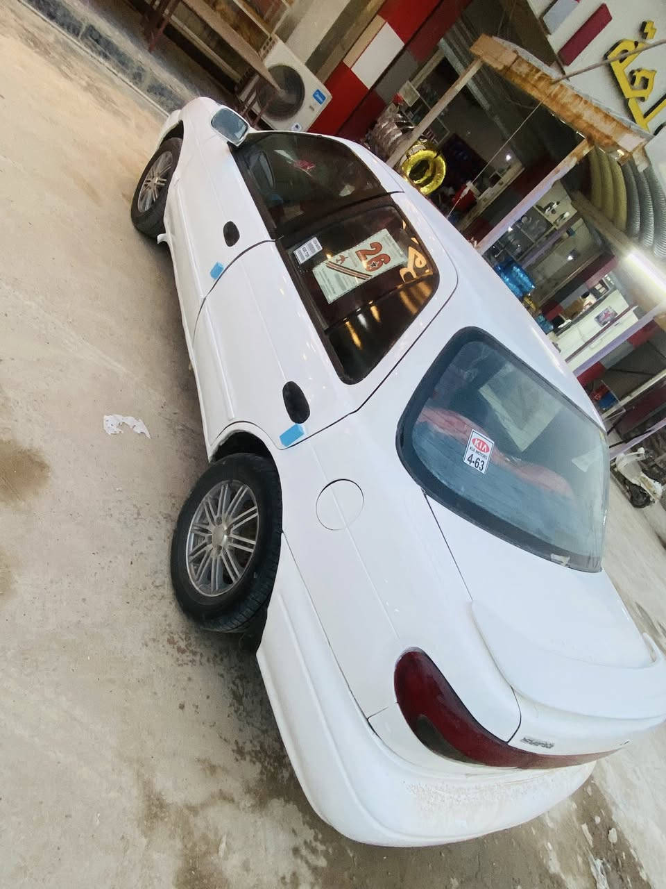 إسلام عليكم كيا سيفيه ١٩٩٥رقم بغداد الماني محرك ٢٠مفتوح شرط لا تنقيص ولا تبخير كير شرط تحويل مباشر كهربائيات كلها شغاله تخم تاير جديد صدر امامي خلفي جديد السياره جاهزه من كل شي السعر ٣٢وبي مجال للطيبين رقم الهاتف ***********
