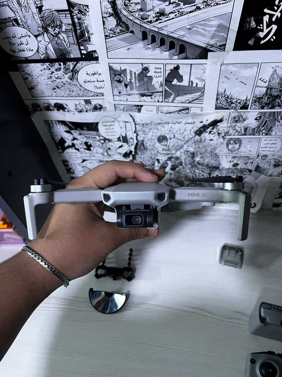 سلام عليكم✨
درون dji mini 4k كومبو ✈️ 
درون نظافه 90‎%‎ ✅
.
ملحقات‼️
جوستك+جنطه درع+حمايه ريش+مقوي اشاره+كيبلات+درنفيس+ريش♥️
.
عنوان بغداد حي القاهرة📍
.
السعر:625 بيها مجال للشراي😂

*********** اتصال 📱
