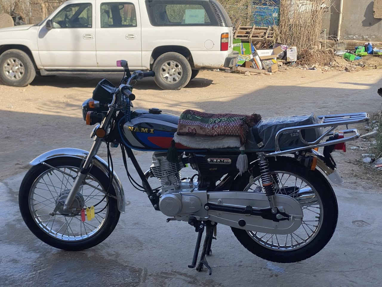 نامه للبيع موديل 2027
اوراق دراجه صارله 3اشهر من طالعه بلاديه 
دراجه شوفت عينك بلاديه بمعنى الكلمه 
بوري رفيع 3احرف 
مكان الدراجه طويريج 
 استفسار اكثر اتصال 
0781 730 4245
