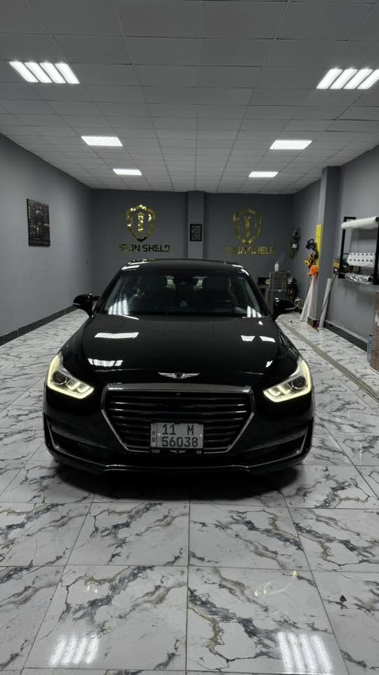 Genesis 2019. G90
السياره كلش حلوه ونظيفه 
السياره (كلين تايتل ) مابيها قطره صبغ شرط الفحص 
مواصفات السياره 
- كامرات 360 درجه 
-بيبان شفط 
-جنطه شفط 
-جنطه تنفتح اوتو عند الاقتراب
-الكشنات تدفئه وتبريد الاماميه والخلفيه
-تدفئة ستيرين
-3 قطع تبريد
-كشنات كهرباء
-رادارات 360
-نقطه عمياء 
-تنبيه الخروج عن المسار 
-مثبت سرعه 
-كير طياره 
-تحكم موس بالشاشه
-3 شاشات كبيره
-تحكمات خلفيه في الشاشات 
-بردات اوتو بلادي
-سستم صوت 12 سماعه 
-تبريد منفصل امامي خلفي 
-المري شفط +قلاب
-حساسات اماميه وخلفيه 
-نظام ترحيب 
-محرك v8 -5.0
-فتحه سقف
-كشنات خزن الاماميه والخلفيه 
-السياره بحاله الوكالة
-وبعد بيها مواصفات كلش هواي المعروفه بال g90 
-ماشيه 115 الف كليو  
السياره عليها ادامه كامله والسنويه جديده ورقم جديد 
تحويل مباشر 
ماناقصها اي شي 
الي تعجبه السياره يراسل واتساب  او يتصل 
واذا شراي يشلع عيوني 
‭***********
