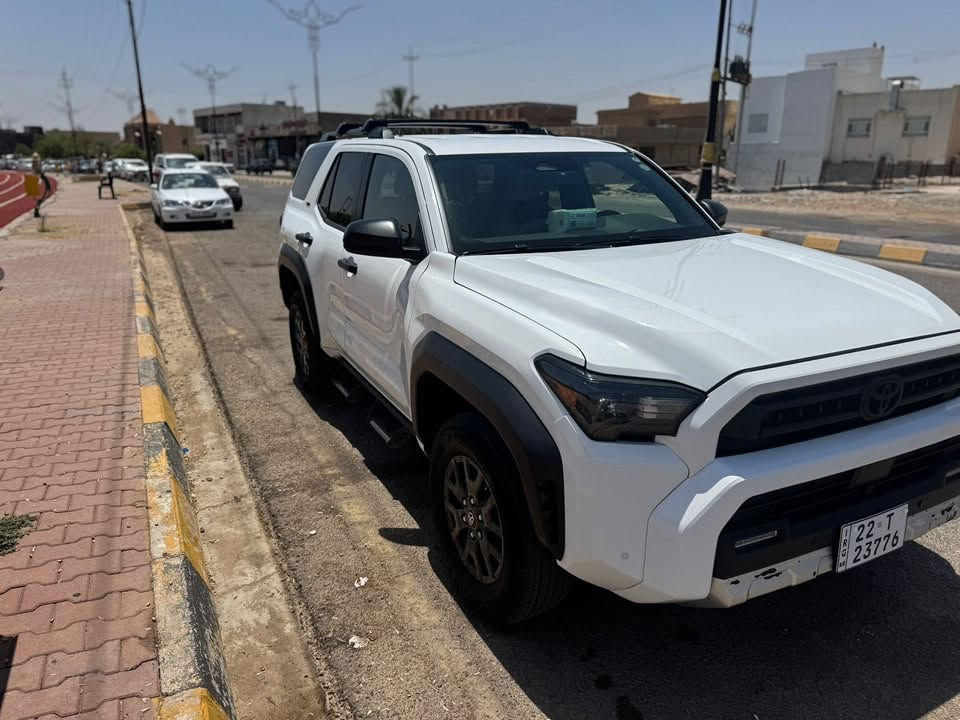 للبيع … تويوتا فور رنر (2025  SR5)
محرك 2.4 توربو
فور ويل
7 راكب 
تشغيل عن بعد 
ماشية 16 الف كيلو 
يوجد صبغ قليل في البونيد وتعديل بارد
ايرباك استيرن راجع بلادي 
شاشة إلكترونية 
رقم شمالي
 السعر 42.500 وبيها مجال
للاستفسار:- ***********
