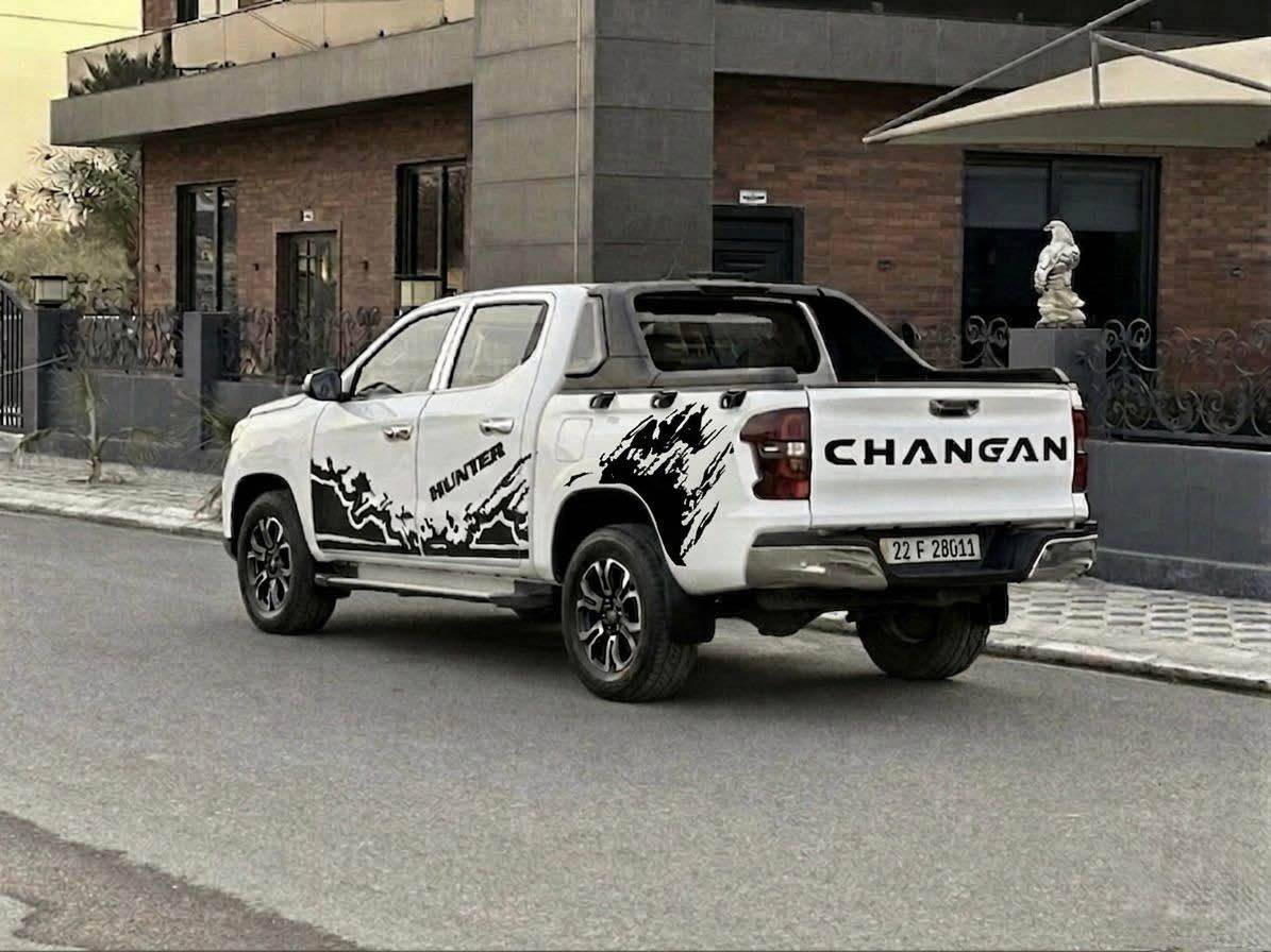 شانجان هانتر 2024 Changan Hunter 4X4
 واتساب ***********
 رقم اربيل تحويل مباشر فول مواصفات فورویل
ضمان شرکە البخيت السيارة بحالة ممتازة
محرك 2400 تيربو فور ويل 4x4 
السيارة اقتصاديه جداً بدون دوانز تستخدم بانزين عادي  
بصمة تشغيل وابواب وتشغيل عن بعد 
شاشة كبيرة و كاميرة 360 
المقاعد كهرباء متعدده نظام القيادة تحكمات استيرن 
جهتين تبريد امامي خلفي 
بدون صبغ بس بيها pdr ضغير
السعر 178 ورقة و مجال
changan hunter 4X4 شانجان هنتر پیکاب 2024 
ئۆتۆماتیک دەبڵ اکسل یەک دەستە 
سفر و زەمانی شەریکەی البخیت فول مواسفات مکینە 24 
بەسمە شاشە کامیرا 360 هەموو لاکان حساس 
گێر و مکینە قەزافی مستەربوشی
دوو کوشن کارەبا ویلکەپ 
هەمووی بەشەرتە بێ بۆیاغ بەس دوو پی دی اری بچووکی هەیە
سعر 178 وەرەقە و مجال 
*********** واتساب أربيل, العراق
