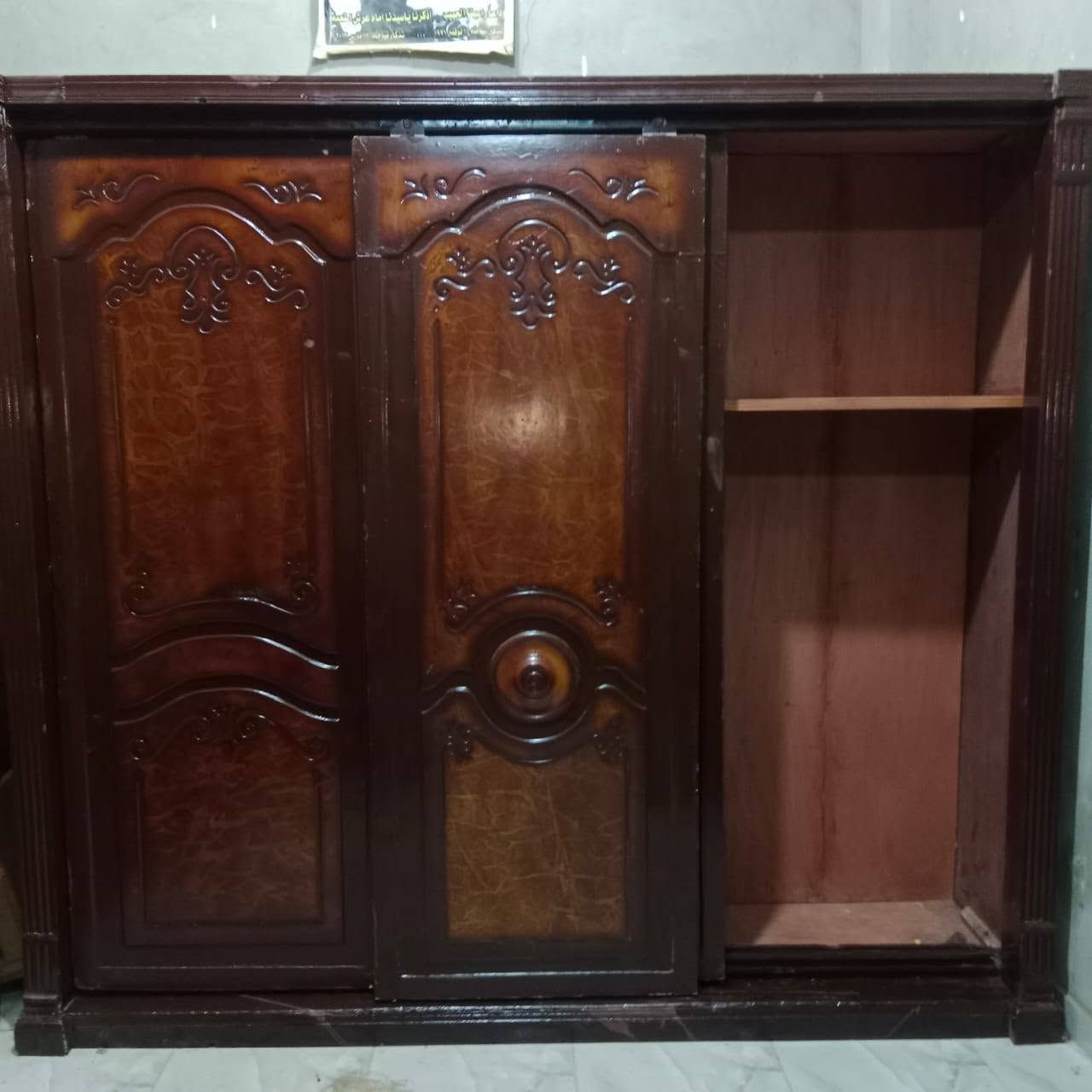 دولاب ثلاثه ضلفه جرار خشب كبس موسكى مقاسه 260 عرض الجنب 60 ارتفاع 235
وتساب01011038677


**إذا كنت صاحب هذا الإعلان وتريد حذفه لأي سبب، رجاءا أرسل رسالة إلى الدعم الفني**