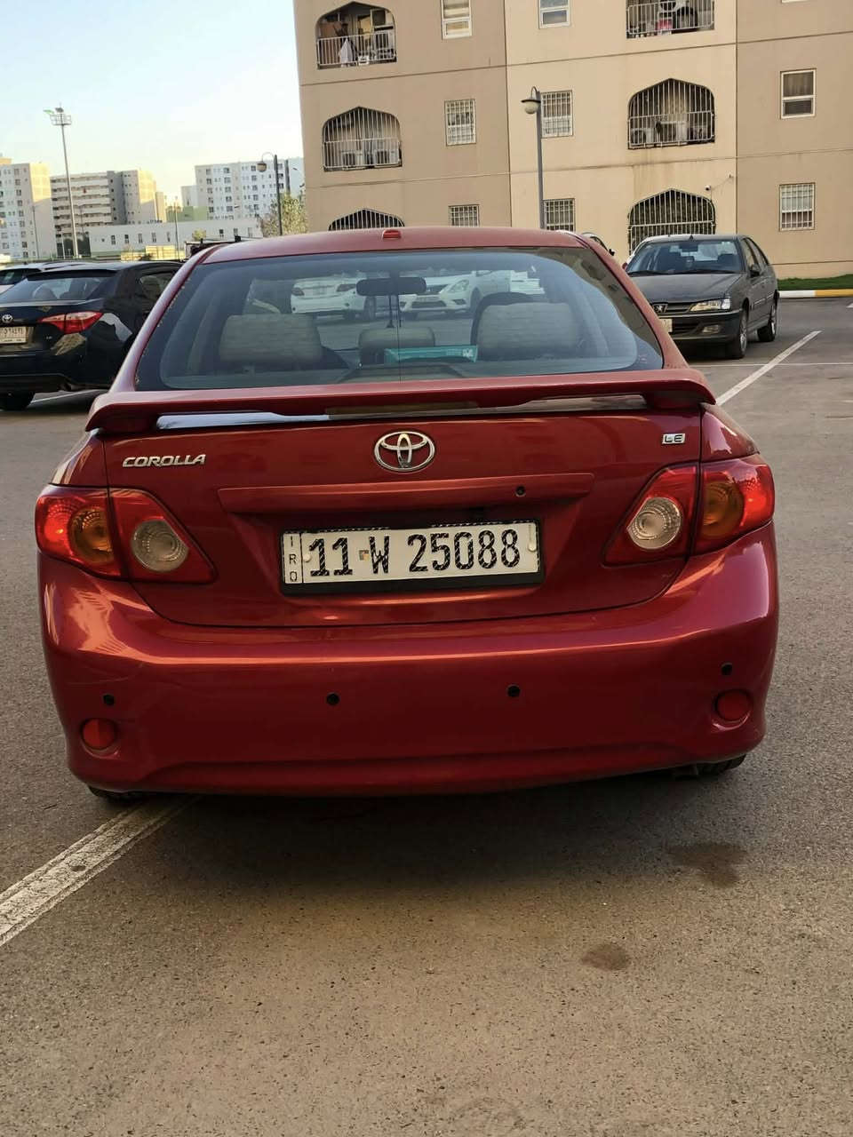 سلام عليكم 
*********** واتساب 
كورلا موديل 2009 وارد امريكي رقم بغداد باسمي ماشية 61 كير مكينه تبريد حاله ممتازه صدرها شويه ينرادله ترتيب تخم تاير نظيف بيع او يفضل مراوس سعرها 93$ بيها مجال للشراي سونار مرفق
