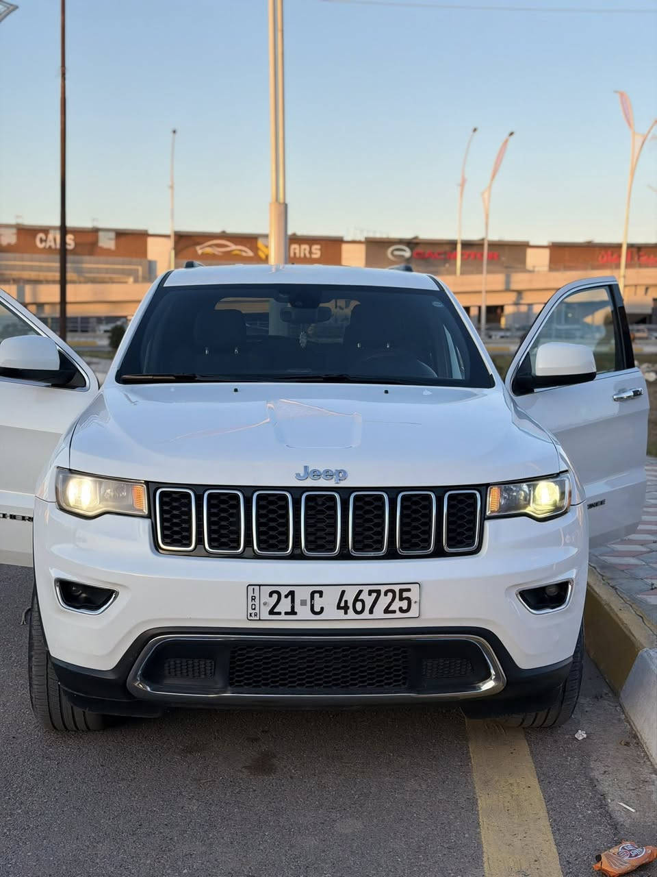 سلام عليكم
للبيع جيب لاريدو
موديل 2017
سياره مكفوله من الصبغ وبارد
ماشيه 129 ميل
سياره حلوه وجديده
سعره 228 وبي مجال بسيط للشراي
*********** 
مكاني كركوك
