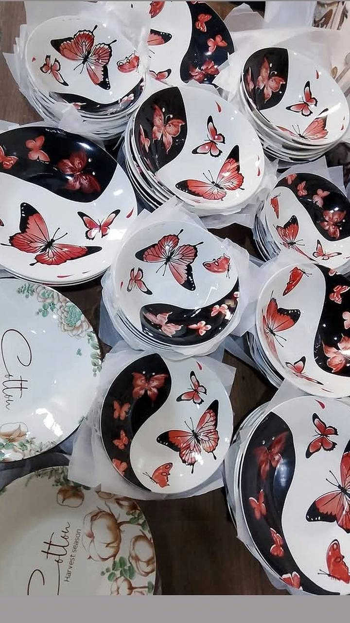 سيت فرفوري يجنن 🤍
50 قطعة متكاملة للسفرة ✨
🍽 12 ماعون تمن
🍰 12 ماعون حلاوة
🥣 12 كاسة مركة
🥗 12 كاسة طرشي
➕ 2 ماعون كبار
🚚 توصيل مجاني
جاهز للحجز 💌


**إذا كنت صاحب هذا الإعلان وتريد حذفه لأي سبب، رجاءا أرسل رسالة إلى الدعم الفني**