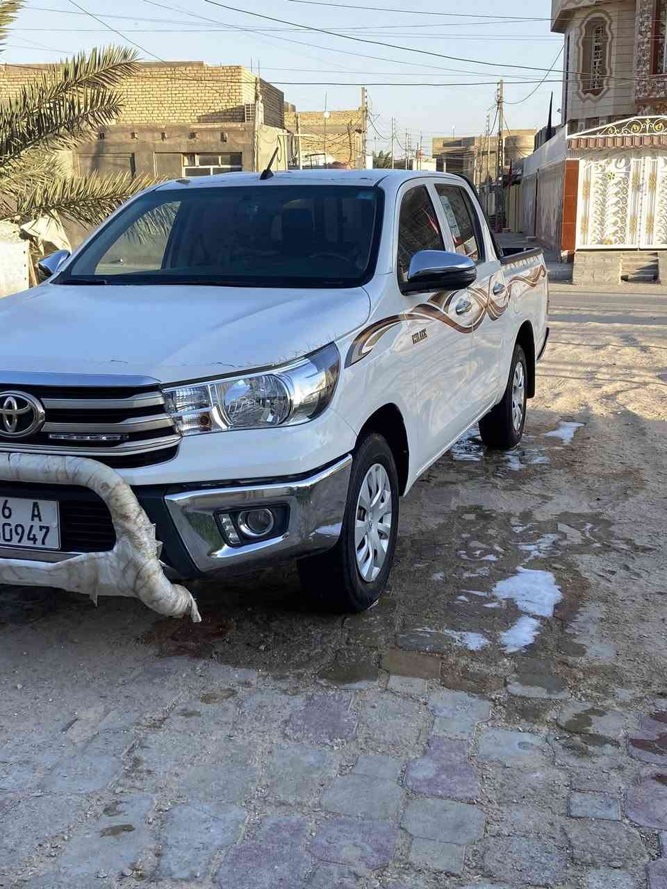 ‏هايلوكس للبيع موديل 24 ‫نص فول ماشي 40 مكفولة  كفالة عامة مكان السياره السماوه رقمي ***********
