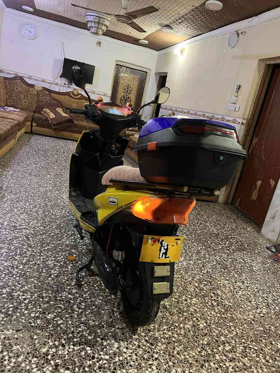 سلام عليكم دراجه سكنس موديل2024دراجه حلو سعره 500وبيعه مجال مكان قرب سيطرة الآثار رقم ***********
