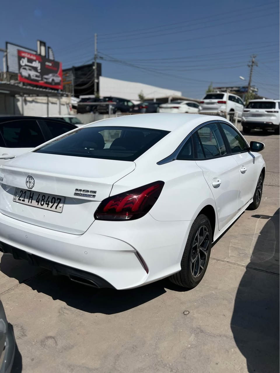 سەرەتا بە ناوی خوای گەورە 

***********

MG GT 2025 گێڕ عادی 
بۆیاخ تەنک تەنیا ٤ هەزار رۆشت و دۆسەی لای سایەق بۆیاخە بەس  
لە سلیمانیم 
*********** السليمانية, العراق
