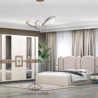 ٧ قطع • سرير جك • ميز تواليت
