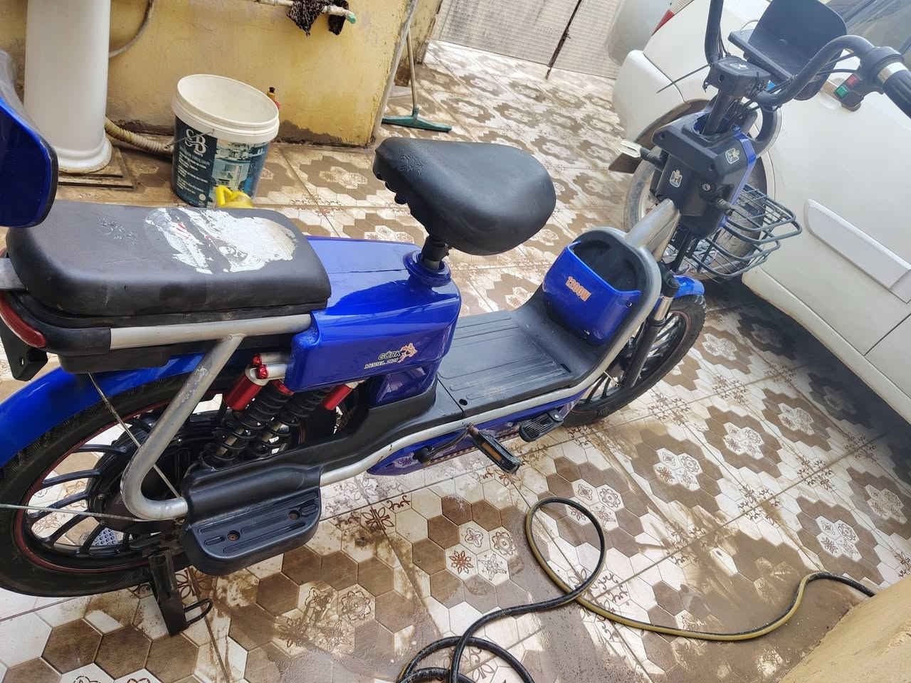 سلام عليكم
دراجه شحن موديل ٢٠٢٥
٥ بطاريات للبيع
مكاني ديالى بعقوبة
رقم موبايل ***********
السعر ٢٥٠ وبيها مجال
