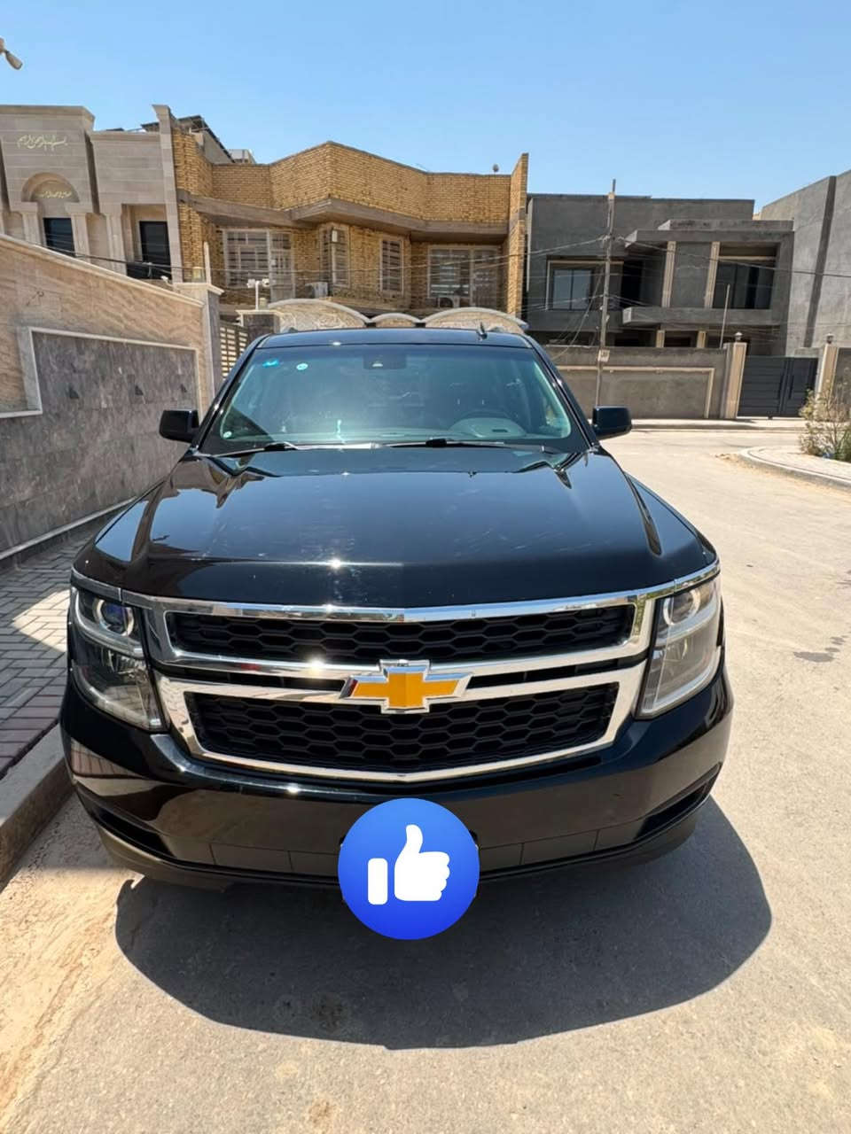 السلام عليكم
Chevrolet Tahoe LT2015
دخول جديد كتاب ضباط
مرقم بغداد بأسمي تحويل مباشر
ثاني يوم حادثه قبق جنطه مبدل
 اصلي نفس لون واجه بيه كلير من امريكا
السونار بالمنشور مواصفات LT معروفه 
مابيه نقص جاهزه من كلشي السعر مناسب جداً 
285 مكان السياره محافظه الدوانيه
غير متواجد النت الشراي يتصل 
رقم الهاتف  ***********
