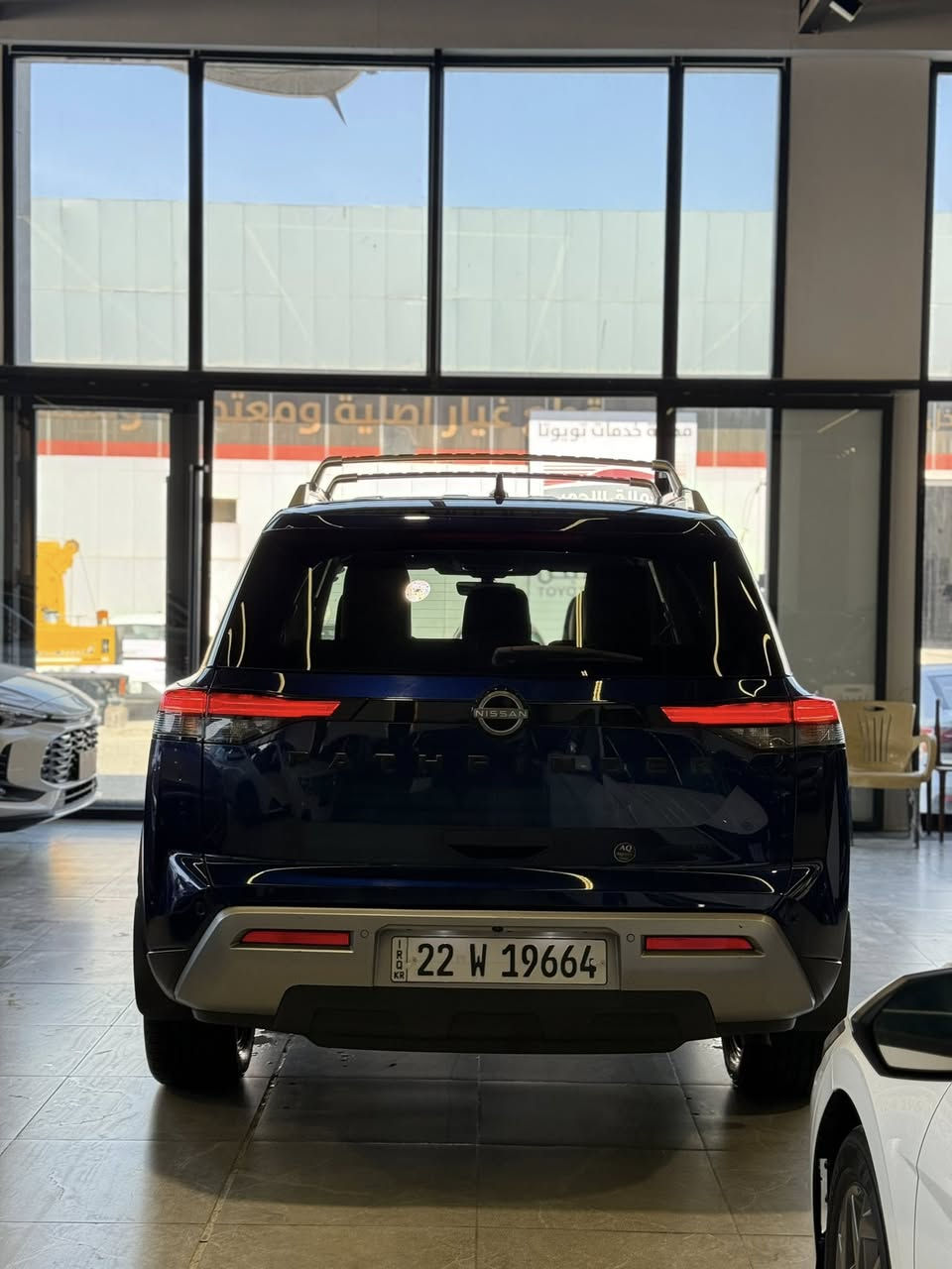 سلام عليكم
باثفندر بلاتينيوم فول 
مرقمه اربيل ماشيه 46
موديل24
 رقم اربيل السياره وسعر مناسب حادثها ربع الجاملغ والبنيد 
مشروط شاصيها ما مضرر وبدون نقص السعر245 وبيها مجال مرقم اربيل بأسم شركه رشيد محمود رشيد وكاله او تحويل 
***********
