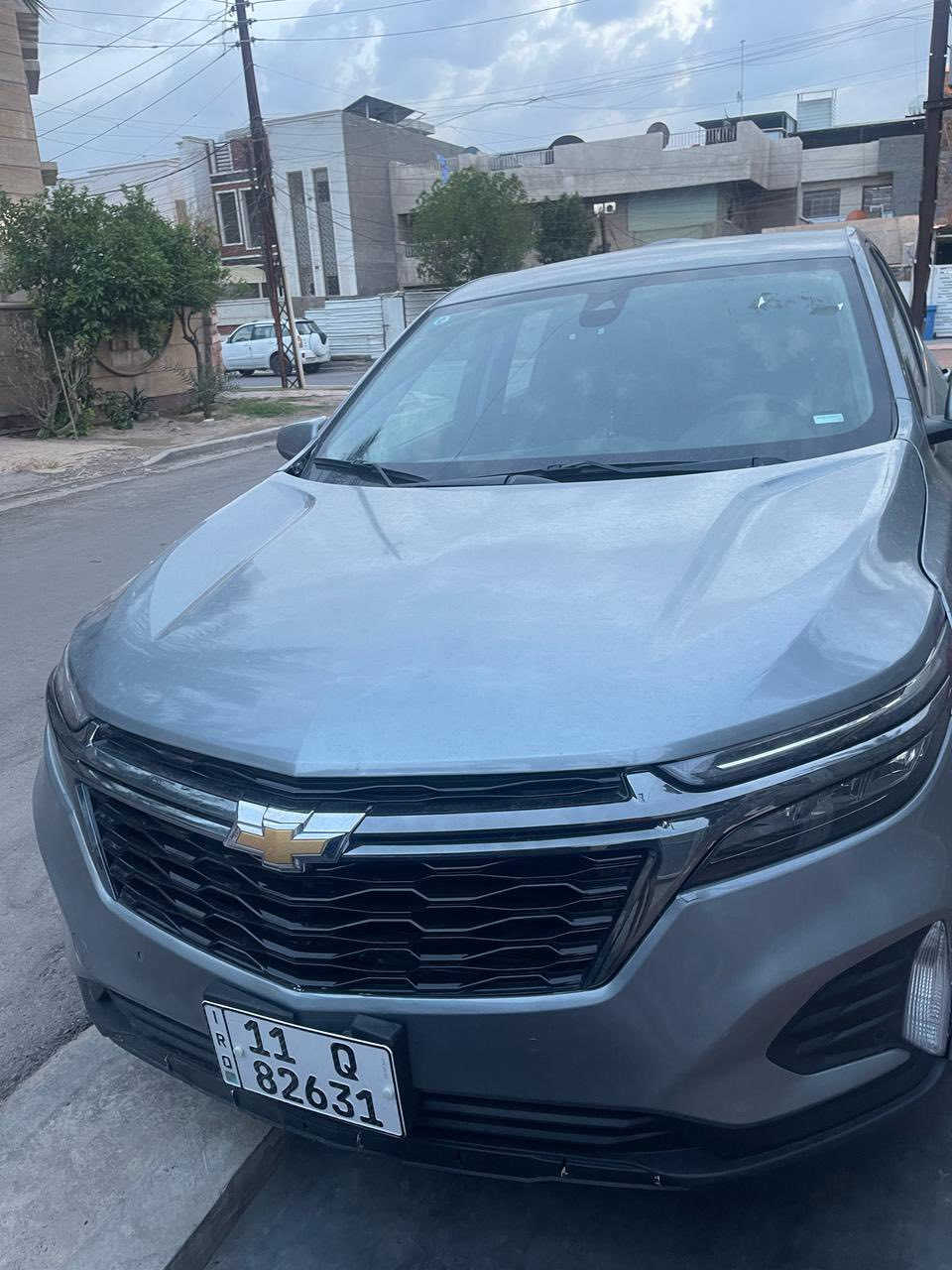 السلام عليكم شوفرليت اكوينيكس موديل ٢٠٢٤ حادث واضح بلصور تبديل بنيد وجنطة خلفية فقط بدون ايرباك مواصفات LT  فور ويل جنطة كهرباء تشغيل عن بعد رقم بغداد باسمي مكان السيارة بغداد حي الخضراء للتواصل خاص او الاتصال على الرقم ***********
