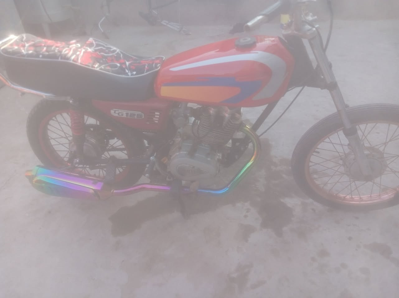 سلام عليكم دراجه إيراني مكينه ستوته شاصي مكفول دراجه أدوات كفاله سعر 425 بيه مجال قليل ***********
