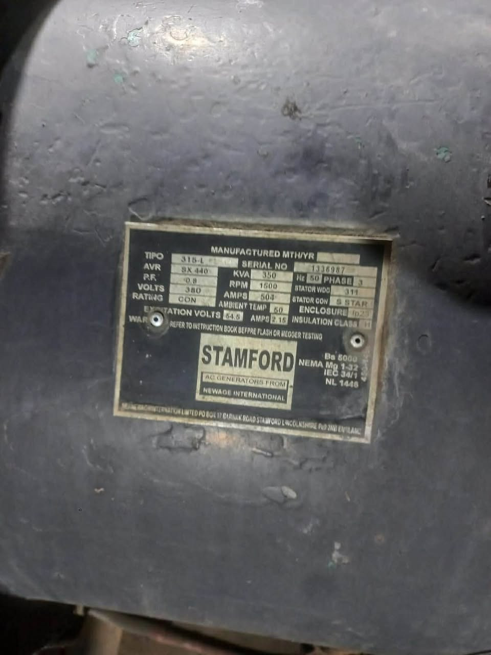 مكينه  سكانيه ١٢٤ بم ونوزل 
شاصي عالي ستندر ما بيهة لا بخار ولا شي بس خابطه كاز ودهن راس التوليد 350 مكانهة بغداد الغدير


**إذا كنت صاحب هذا الإعلان وتريد حذفه لأي سبب، رجاءا أرسل رسالة إلى الدعم الفني**