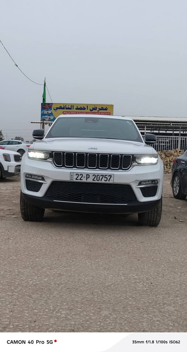 السلام عليكم للبيع جيب كراند شيروكي موديل 2023
فول مواصفات عدى الفتحه حادثها جاملغ سايق فقط الباقي مكفول بدون شواصي كير مكينه مكفولات صور الحادث موجوده  
رقم اربيل باسمي تحويل ثاني يوم
هزه جديده بشهر 12 مسويها 
سعرها 355 وبيها مجال بسيط 
مكانها بابل الحله نادر 
خاص او الاتصال ***********
