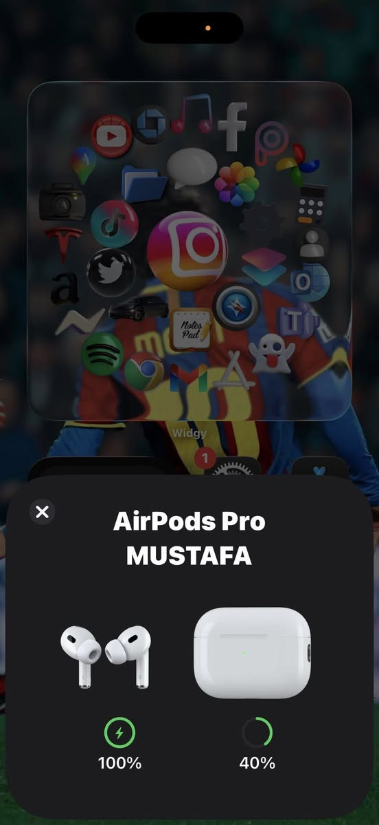 السلام عليكم اخوان ايربود. برو 2 ماستر آخر مميزات وتر بروف ضد الماء بعدها كلش جديده غراضها مالاعب بيهن لاستيكات هم ممستعملهن نظافة 100‎%‎  رايدها ب180 ومجال حك الجيه مكاني بغداد غزالية ***********
