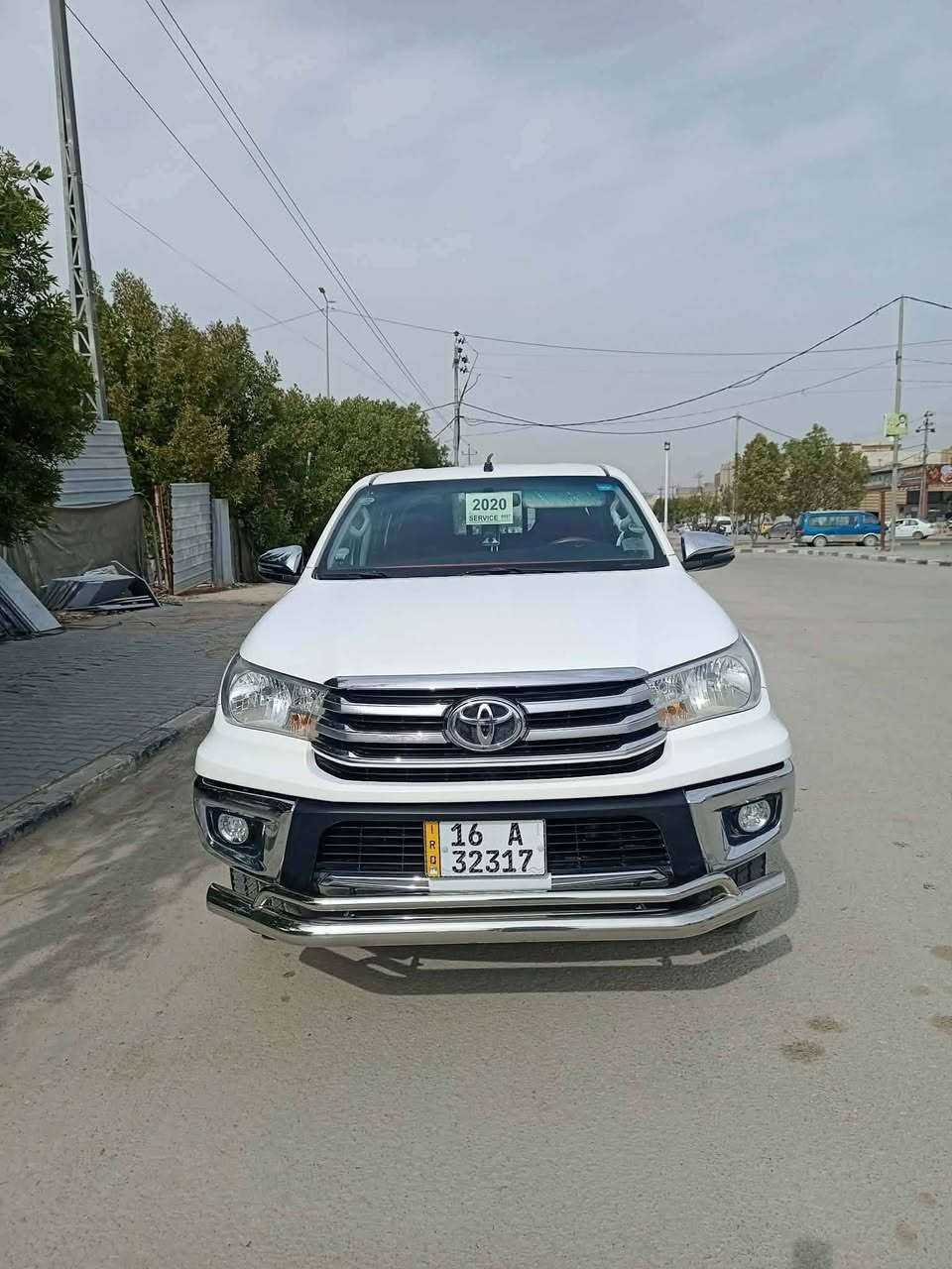 السلام عليكم
للبيع هايلوكس موديل2020 ماشيه170
فورويل عالي مكينه جديده كير اوتوماتيك
تبريد قطعتين كشنات تبريد تغليف بيبان
من الداخل مع جكمجه لايلون حراري 
تخم تاير رقم انكليزي بسمي
لايت زنون مكفوله عده الي موضح بسونار
مرفق مع الصور للستفسار الإتصال على الرقم*********** مكان النجف الاشرف
