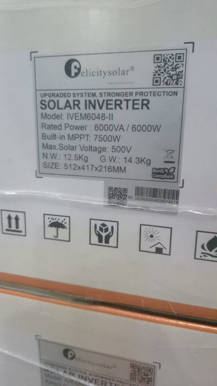 السلام عليكم تم توفير انفيرترات حجم 4kw و 6kw نوع فلستي 
سنتين للمراسلة والاستفسار على الرقم *********** ويوجد خدمة توصيل لكافة محافضات العراق الموقع بابل الحصوة مقابيل جامع اسامة بن زيد
