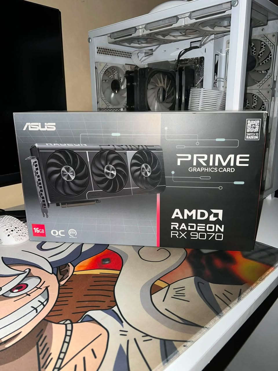 R5 5600X
Cpu cooler deepcool 

AMD 9070 16 GB

B550 asus prime plus 

Ram 16g Corsair vengeance 3200 2×8 

Ssd 128 
M.2 1TP

Psu 700 watt fsp hyper k 

السعر 1650 الف وبيها مجال


**إذا كنت صاحب هذا الإعلان وتريد حذفه لأي سبب، رجاءا أرسل رسالة إلى الدعم الفني**