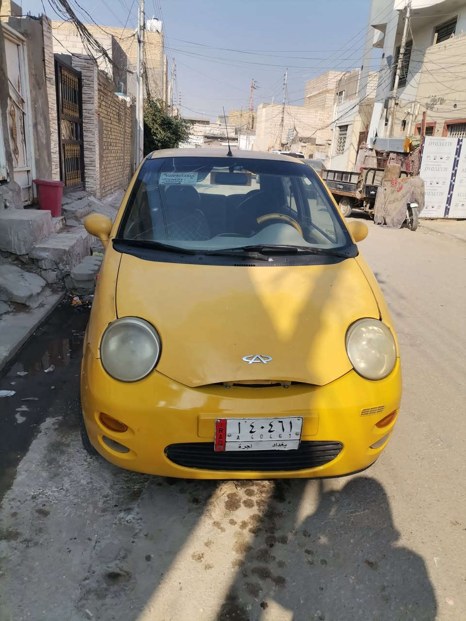 كيو كيو كير عادي
رقم بغداد سنويه ل2027
راعيها ومكانها بالنجف
تبريد +تدفئه كهربائيات كلها شغاله
كير ومحرك بحاله جيده جدا 
السعر 21 وبيها مجال بسيط
*********** + واتساب
